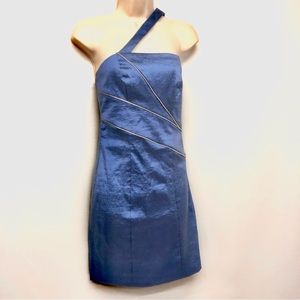 Thea Dora Body Con Party Dress Navy